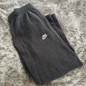 Dark gray Nike sweatpants
